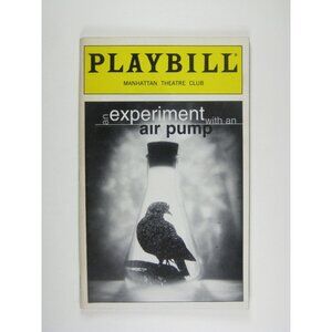 Playbill Experiment With An Air Pump Manhattan Theatre Club Shelagh Stephenson 1